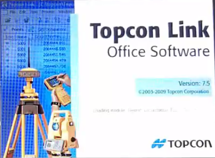 Phần mềm Topcon Link hỗ trợ trút dữ liệu từ máy toàn đạc Topcon