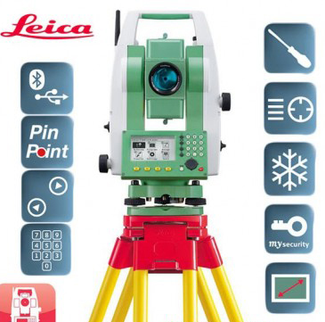 ứng dụng đo máy toàn đạc điện tử leica ts 06